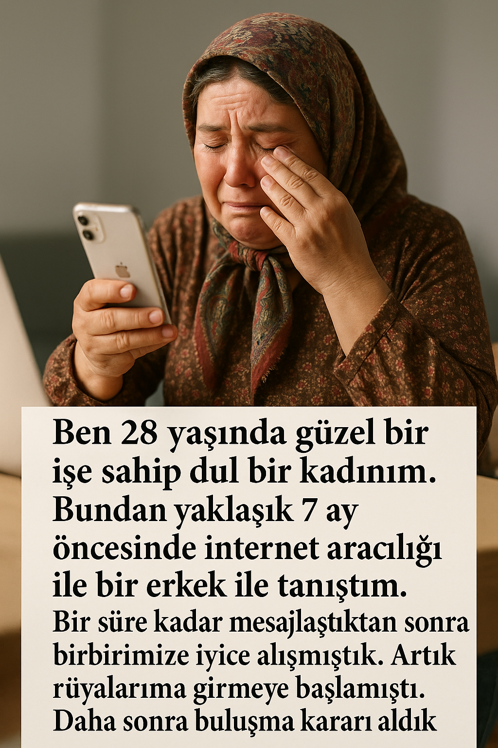 İnternette Biriyle Tanışan Kadının Başına Gelenler