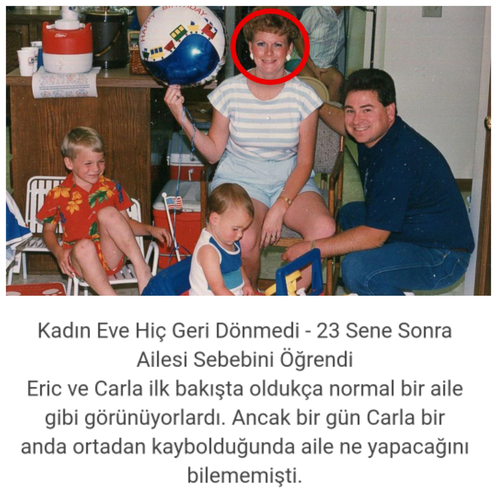 Kadın eve hiç dönmedi
