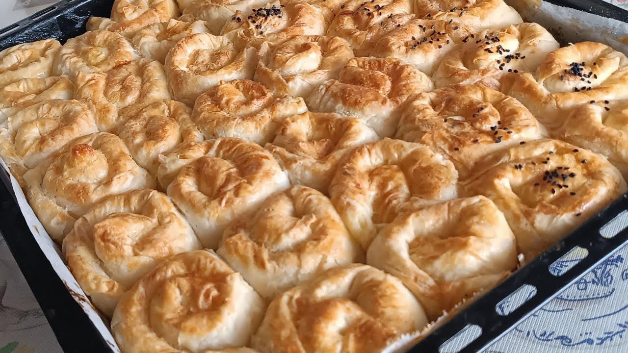 30 Dakika da Hazır Puf Puf Gül Börek