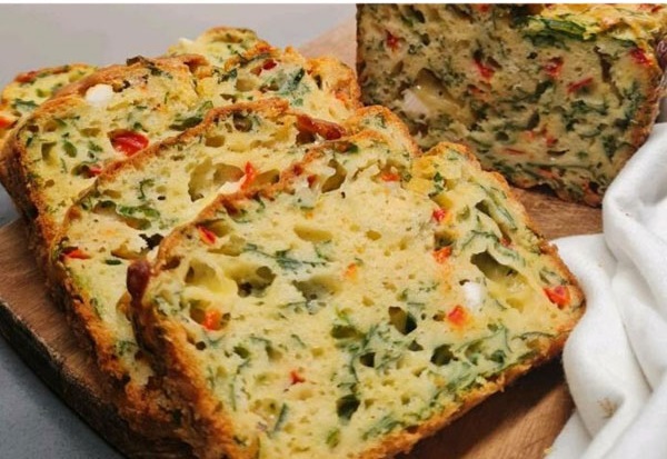 Ispanaklı Kek