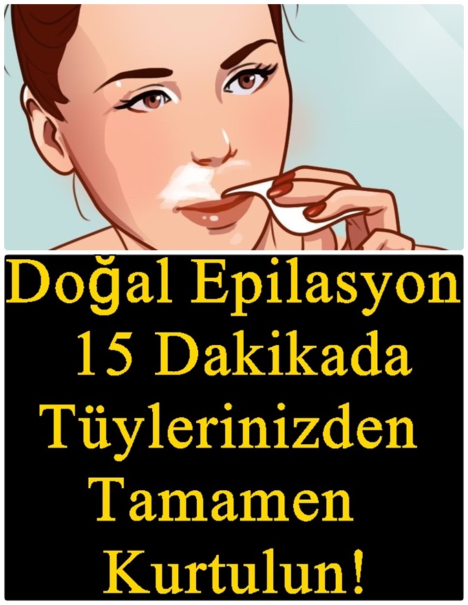 15 Dakikada Tüylerinizden Tamamen Kurtulun