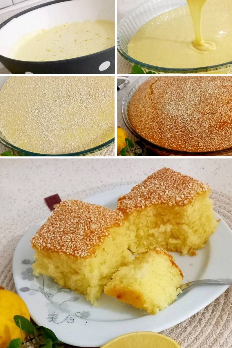 Tadına Doyum Olmayan Limonlu Kek
