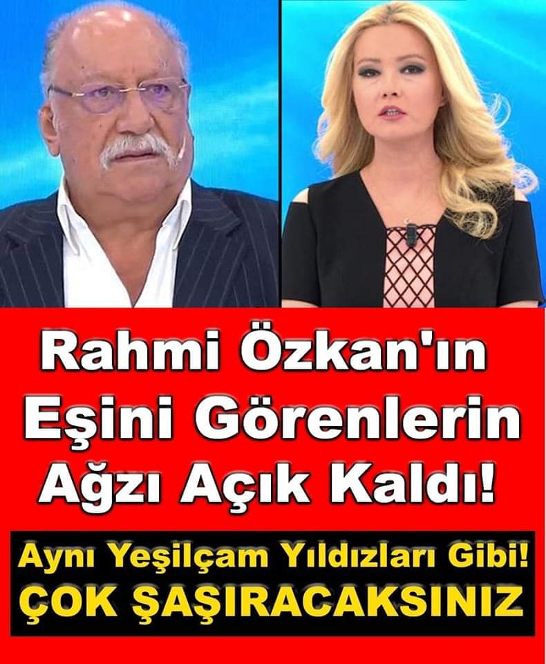 Avukat Rahmi Özkan’ın Eşini Görenlerin Ağzı Açık Kaldı