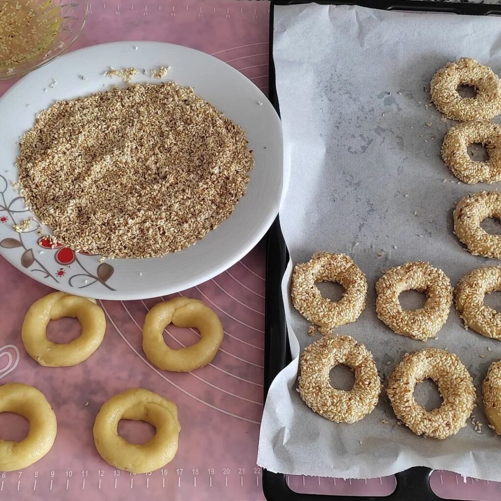 Kıyır Kıyır Tuzlu Simit Kurabiye