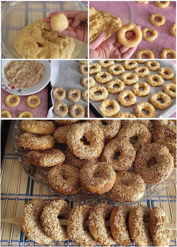 Kıyır Kıyır Tuzlu Simit Kurabiye