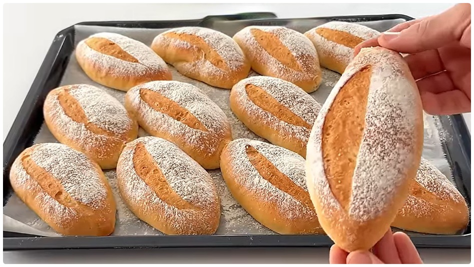 Gerçek Ekmek Tarifi Birebir Fırındakinin Aynısı Baget Ekmek