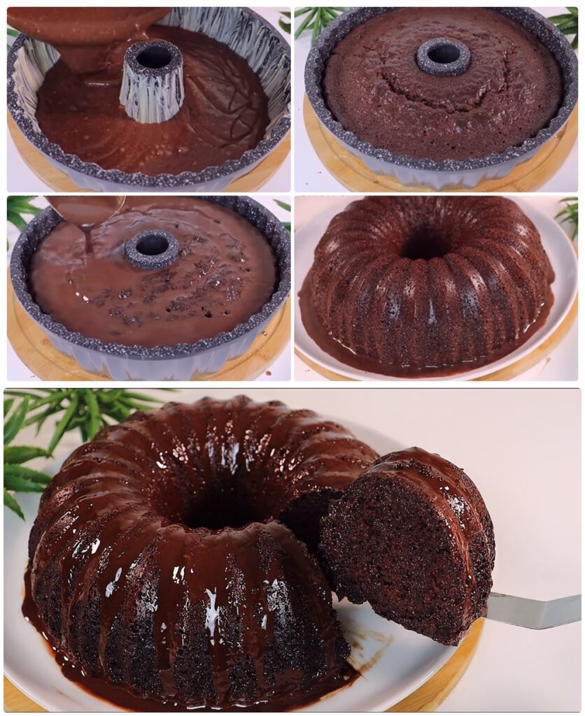 Sufle Tadında Bol Çikolatalı Kek Tarifi