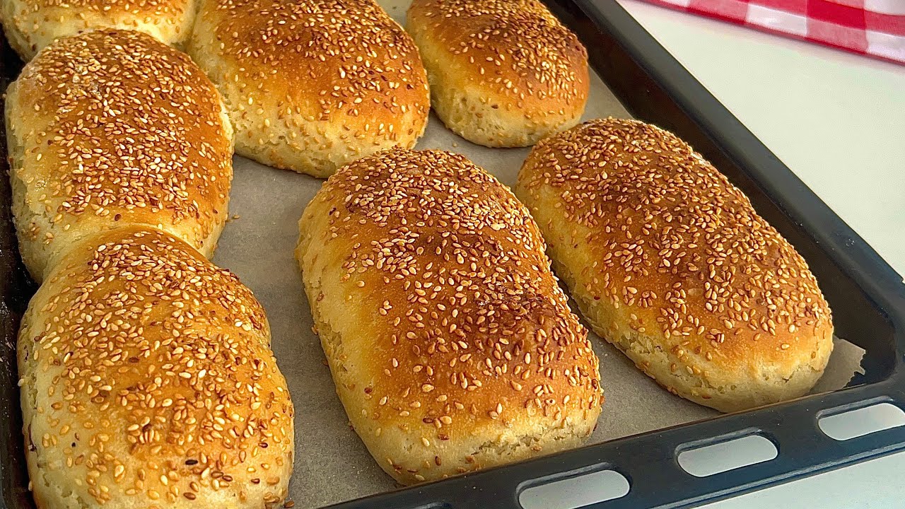 Yoğurmadan Sadece Karıştırarak Yumuşacık Simit Tadında Kahvaltılık Ekmek