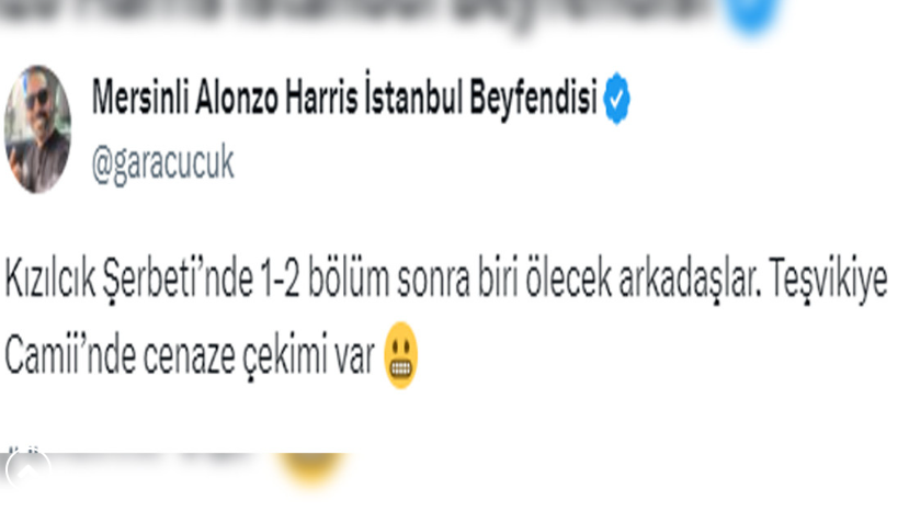 Hayatımın şokunu yaşadım resmen