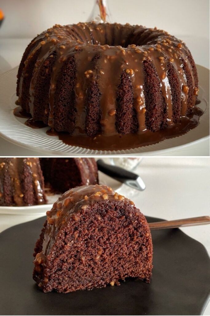 Çikolata Soslu Kek