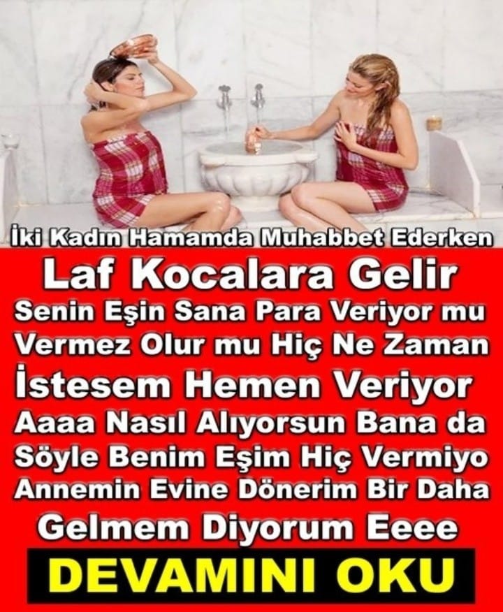 İki Kadın Hamamda Otururlarken