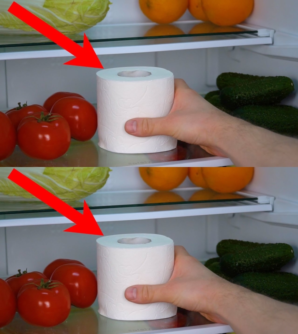 Buzdolabına Bir Rulo Tuvalet Kağıdı Koyun