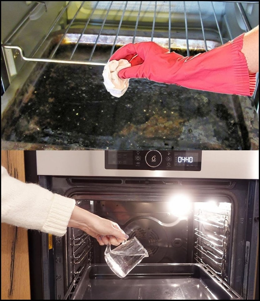 Fırının çift camını sökmeden 5 dakikada temizleyin