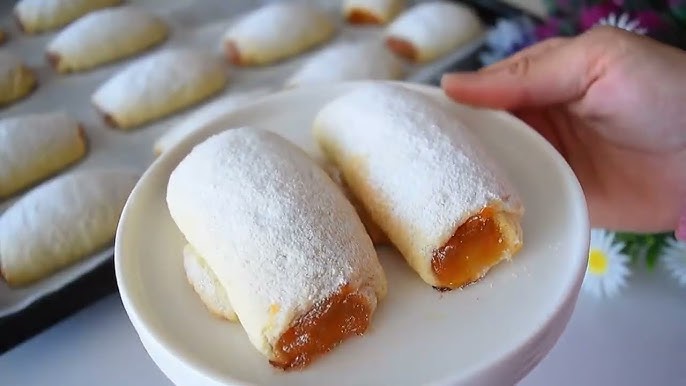 Şeftali Marmelatlı Kurabiye Tarifi