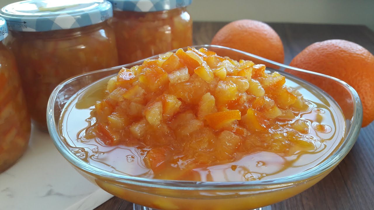 Tam Kıvamında Mis Kokulu Portakal Reçeli Tarifi