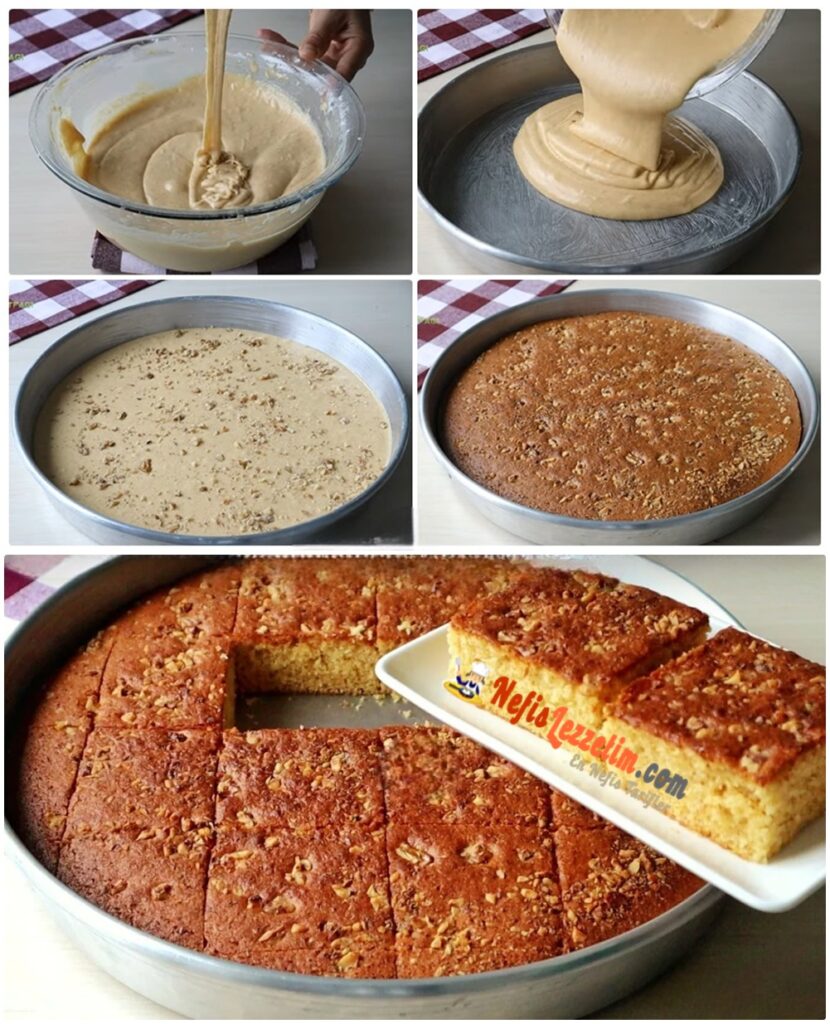 Yumuşacık Mis Kokulu Sivas Usulü Gülüt Kek