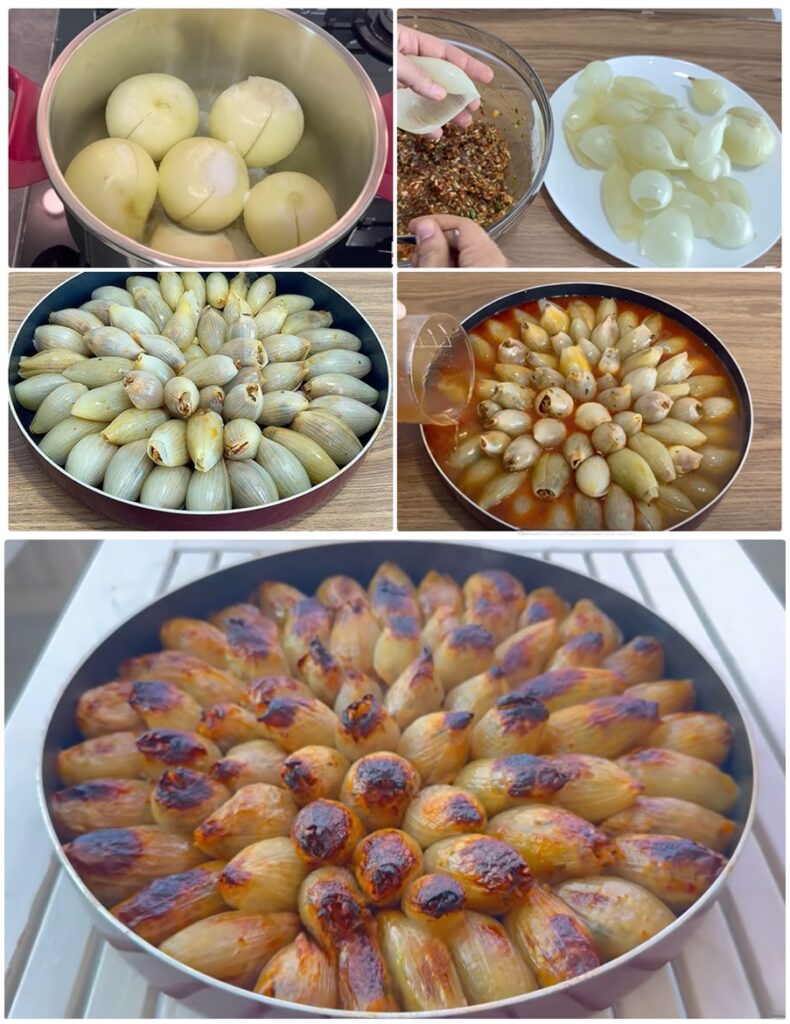 Soğan Sevmeyenlerin Bile Bayılarak Yediği Soğan Dolması Tarifi