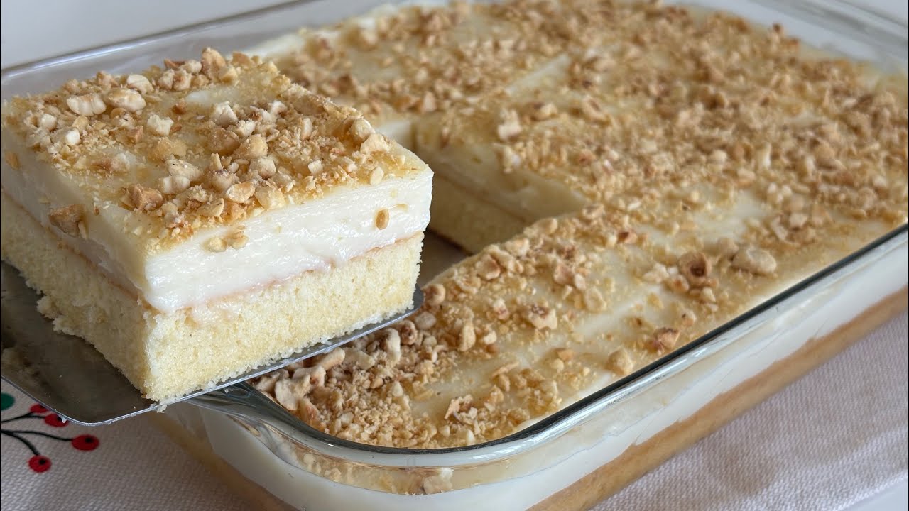 Bol Sütlü Borcam Pastası