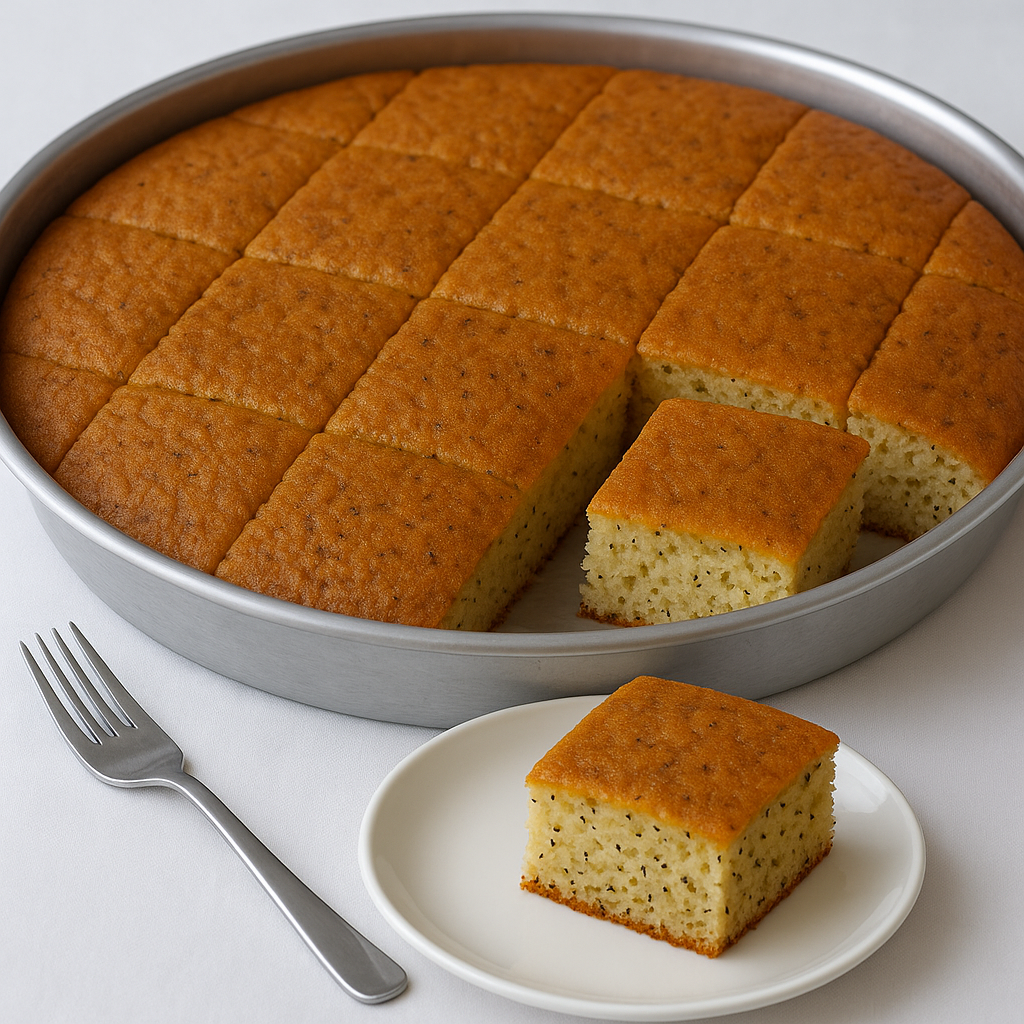 Tepside Haşhaşlı Kek Tarifi