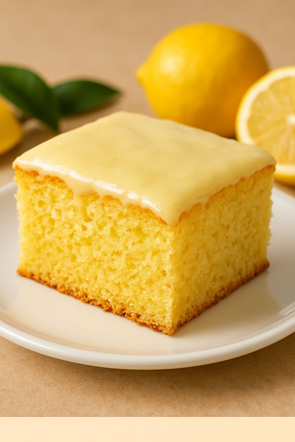 Limonlu Pamuk Kek