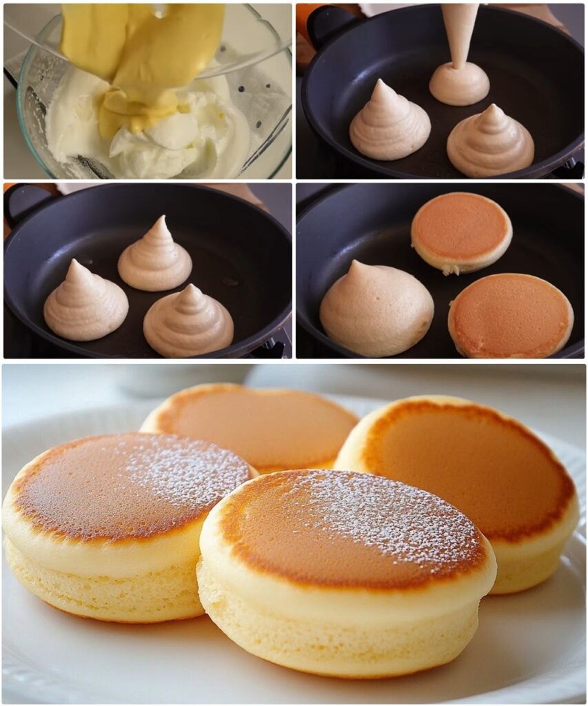 Japon Usulü Sufle Pankek Tarifi