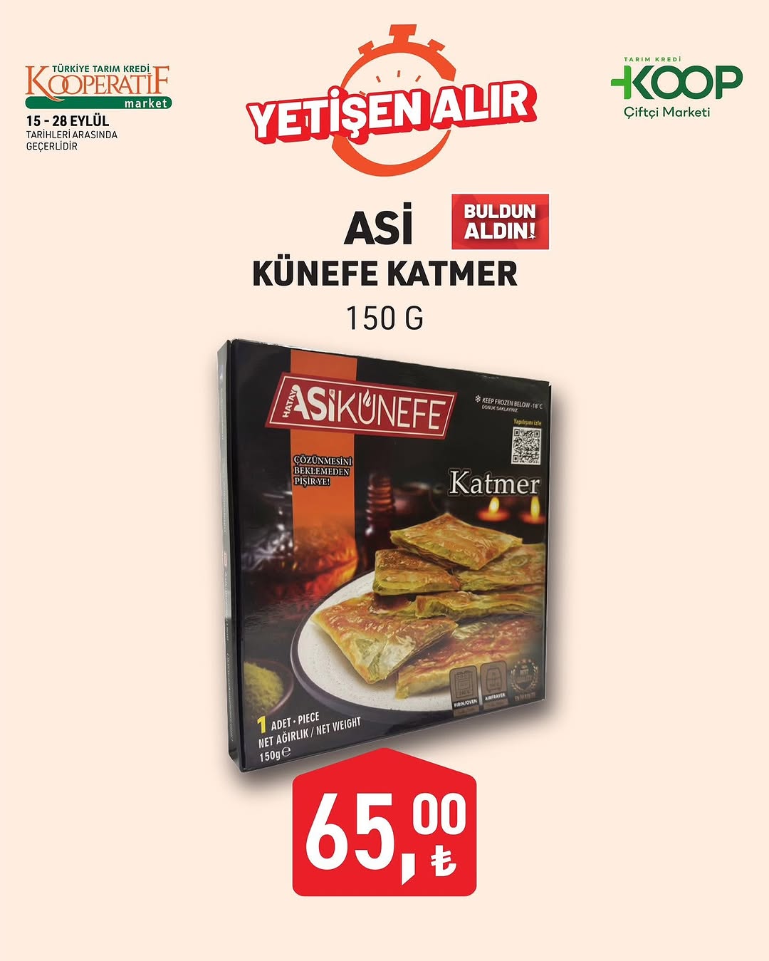 Tarım Kredi Market 17 Eylül 2025 İndirim