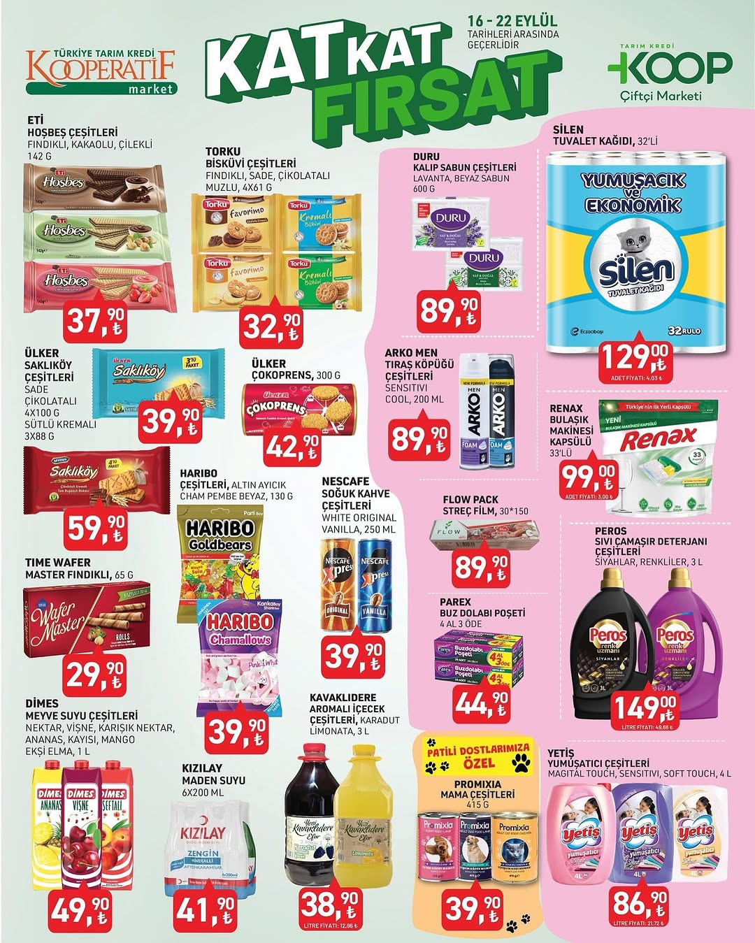 Tarım Kredi Market 17 Eylül 2025 İndirim