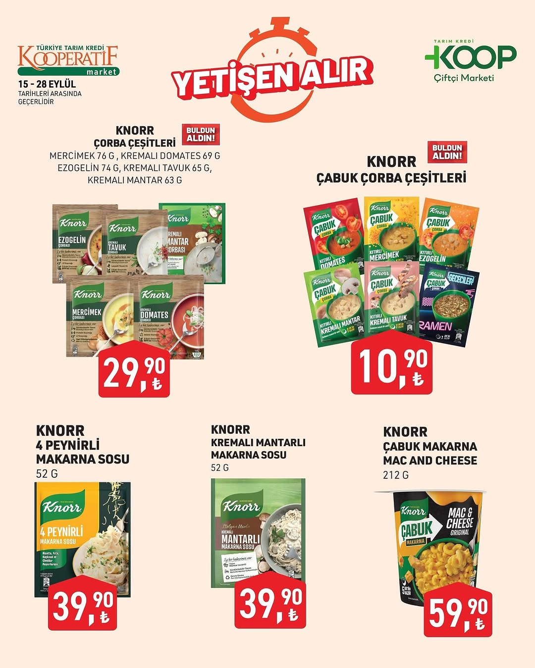 Tarım Kredi Market 17 Eylül 2025 İndirim