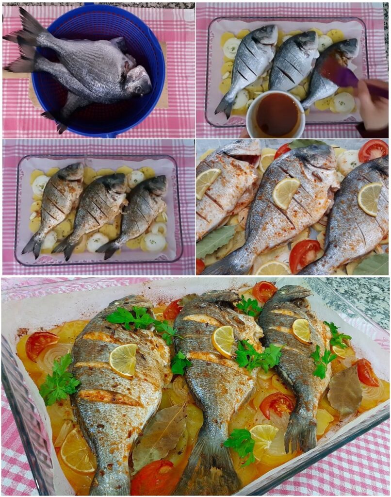 Fırında Çupra Tarifi