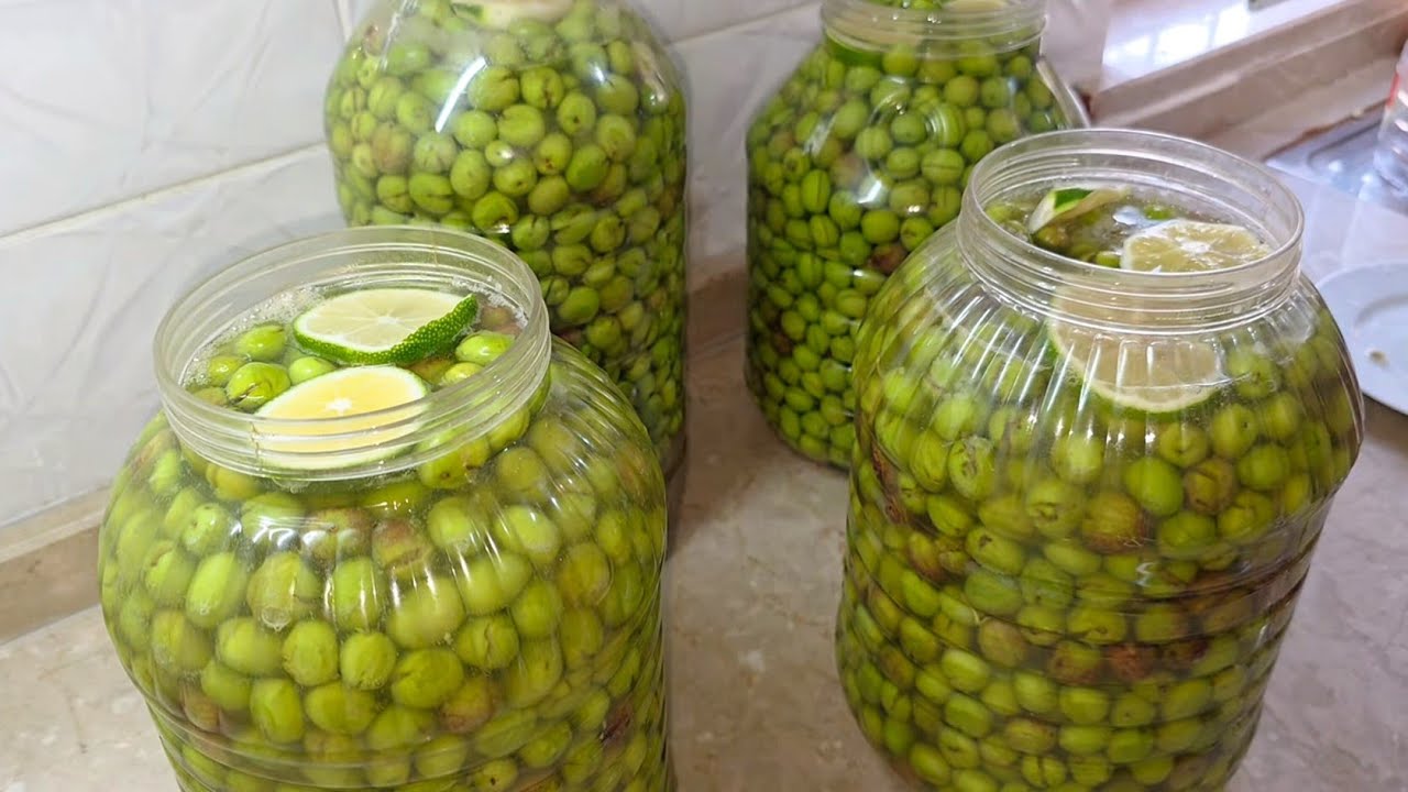 Kışlık Salamura Kırma Yeşil Zeytin Tarifi