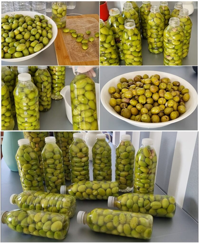Tam Ölçülü Kırma Yeşil Zeytin Tarifi Ve Tatlandırma Aşamaları