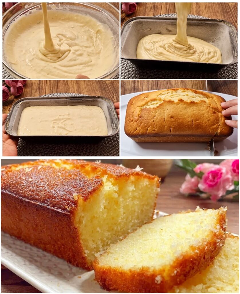 Anneannemin Sadece 1 Yumurtalı Yumuşacık Limonlu Kek Tarifi
