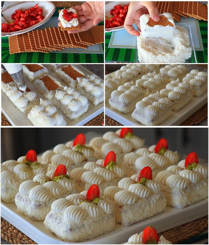 Porsiyonluk Bisküvili Pasta Tarifi