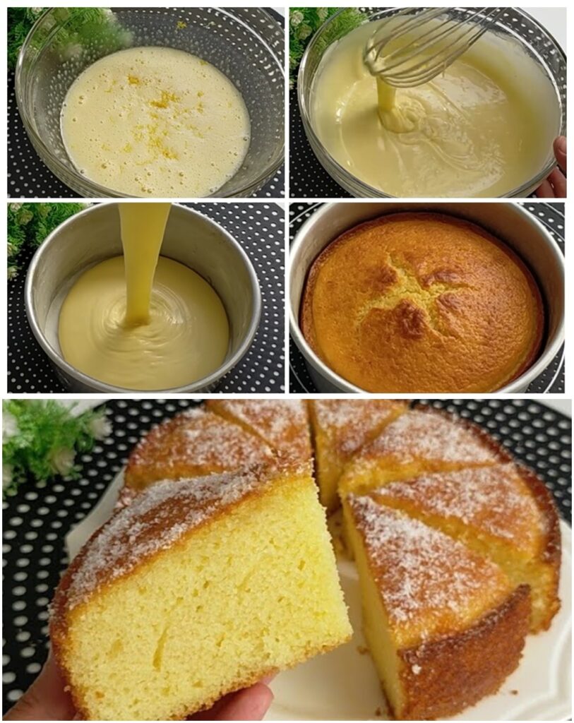 En Yumuşak Limonlu Kek Tarifi