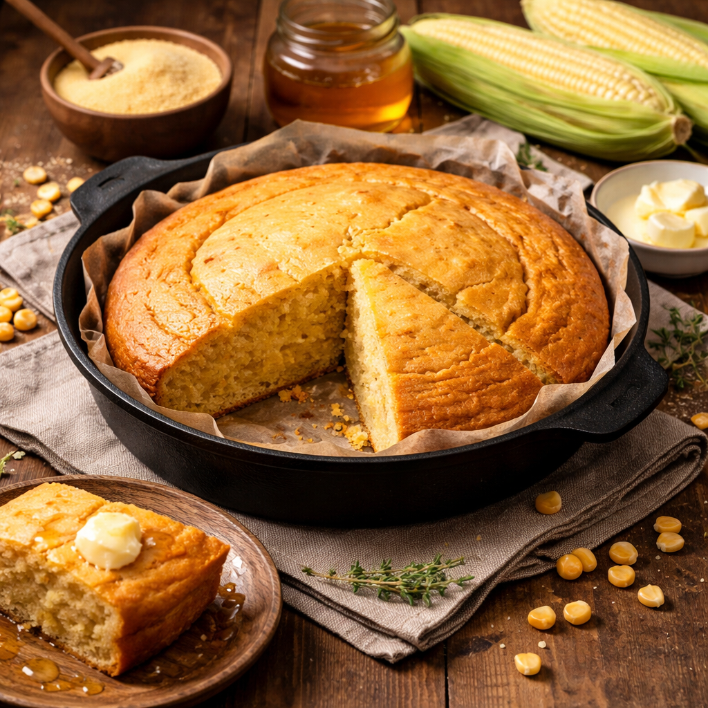 Mısır Ekmeği Tarifi (Yumuşacık, Tam Ölçü) | Pratik ve Lezzetli
