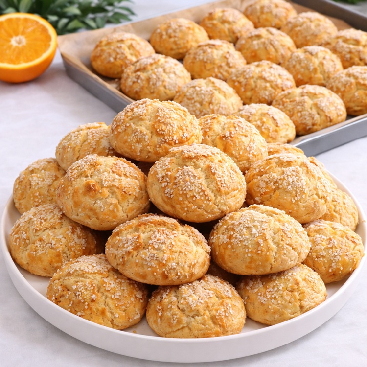 Portakallı Anne Kurabiyesi Tarifi