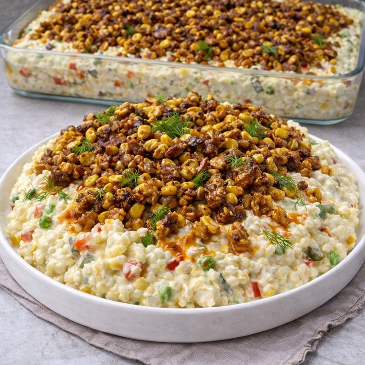 Yoğurtlu Kuskus Salatası Tarifi