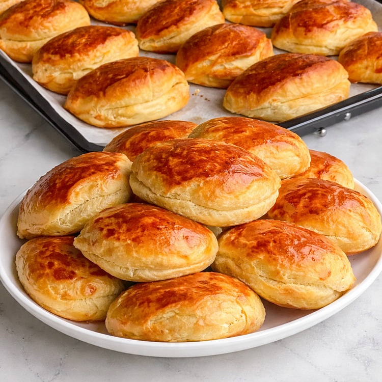 Kat Kat Açılan Yumuşacık Poğaça Tarifi