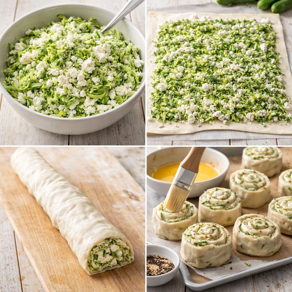 Kabaklı Rulo Börek Tarifi