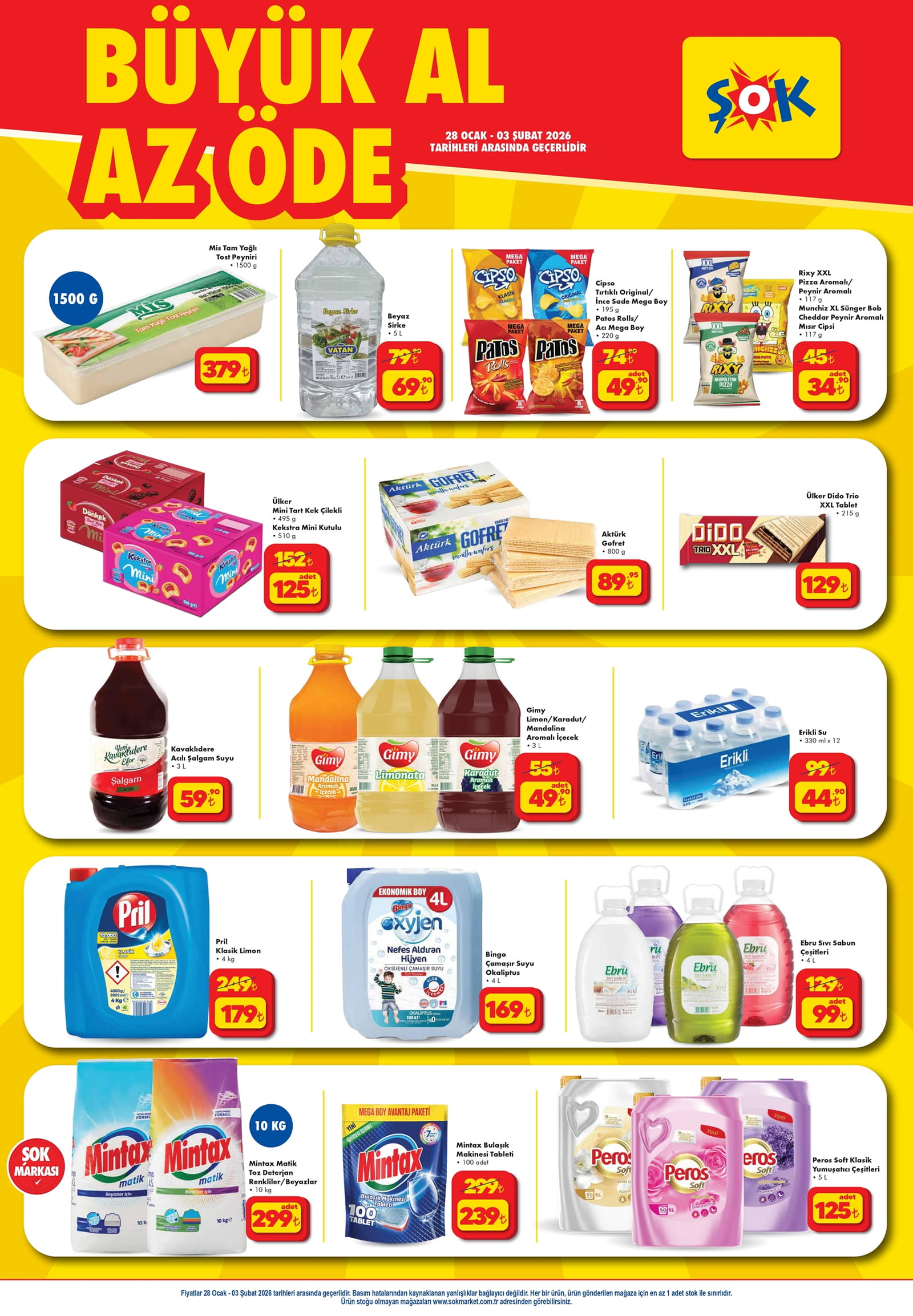 ŞOK 31 Ocak 2026 Aktüel Ürünler Kataloğu