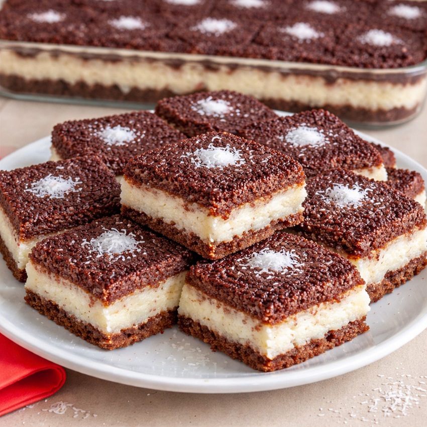 Sütlü Kakaolu İrmik Tatlısı Tarifi