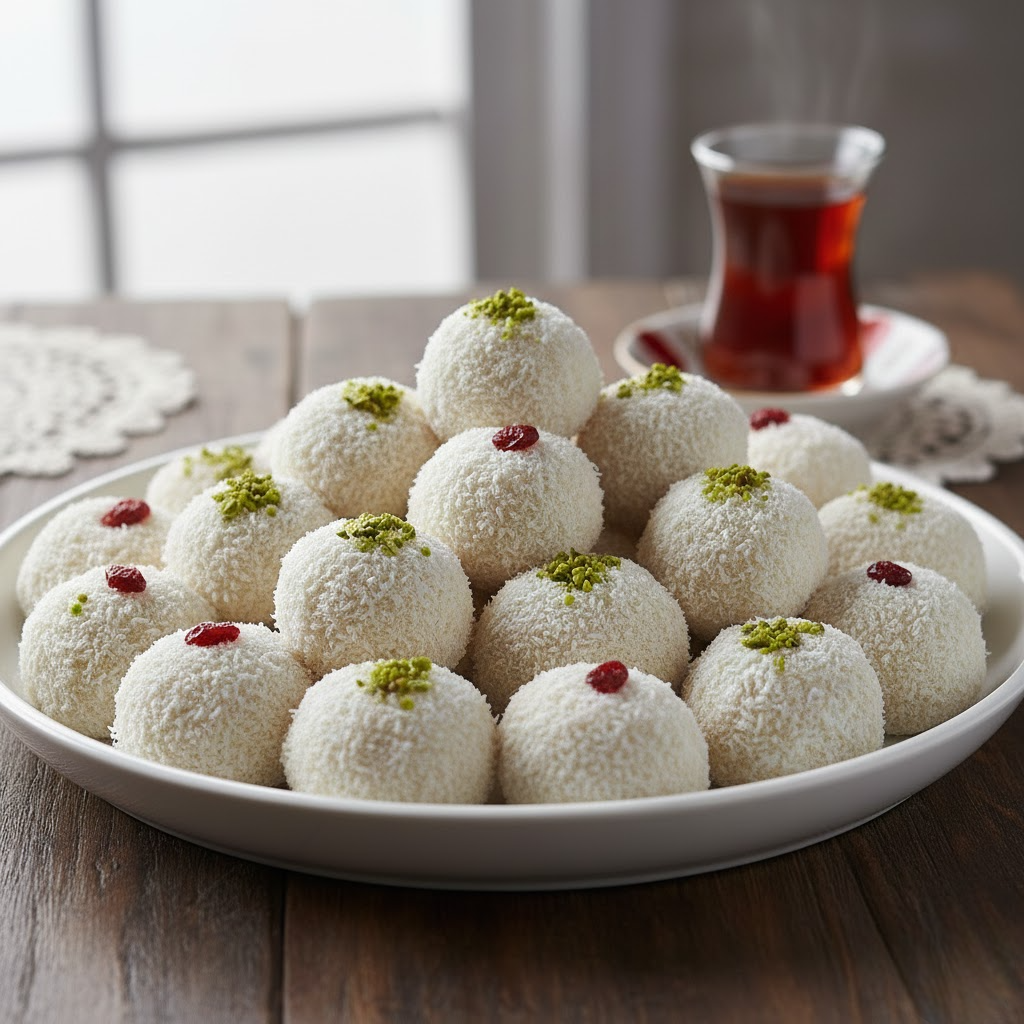 Sütlü İrmik Topları Tarifi