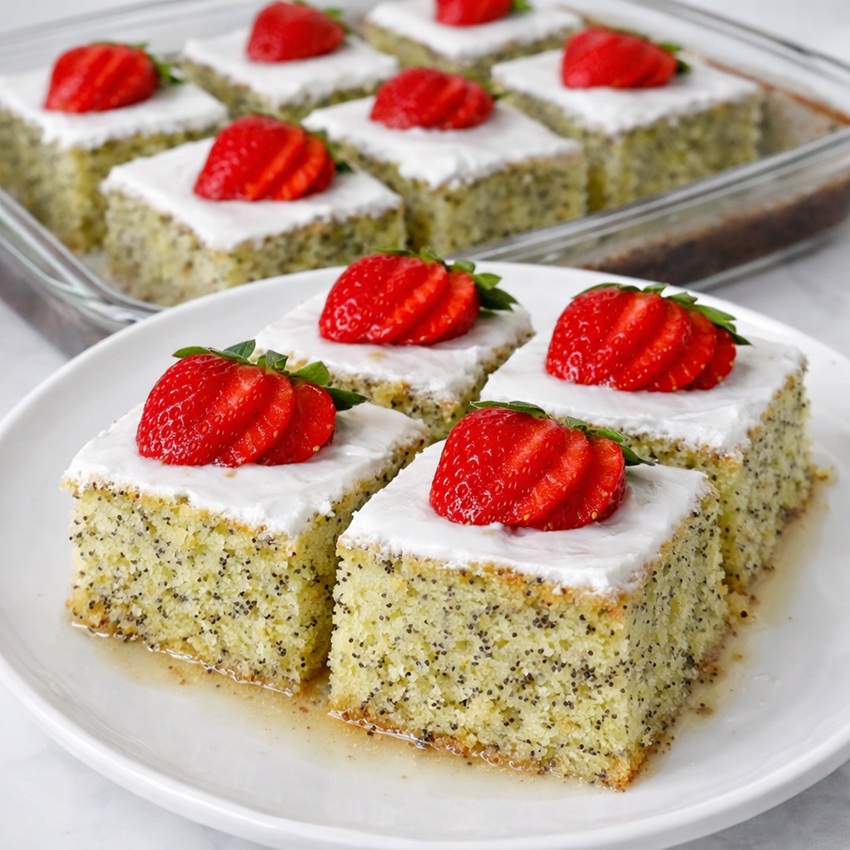 Haşhaşlı Revani Tatlısı Tarifi