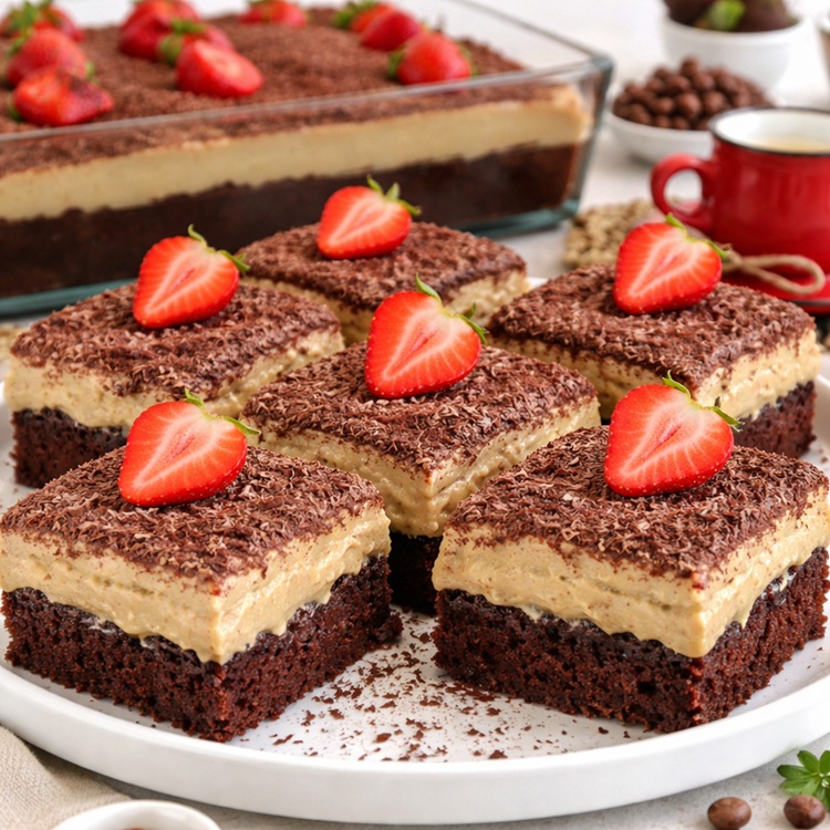 Kahveli Çikolatalı Pasta Tarifi