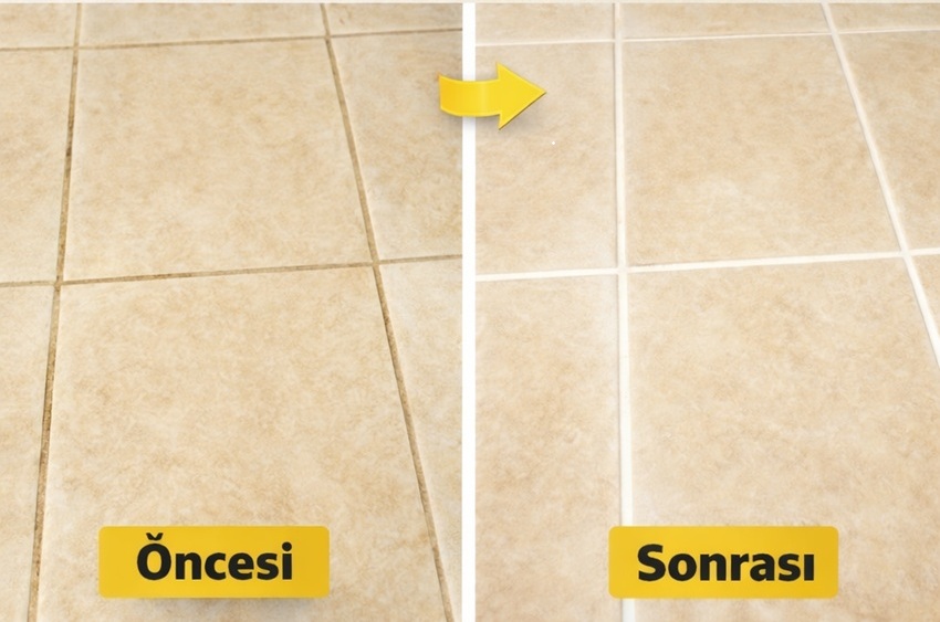 Kararan fayans araları nasıl temizlenir?