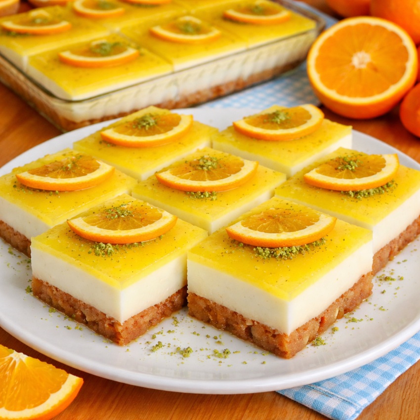 Portakallı Etimek Tatlısı Tarifi