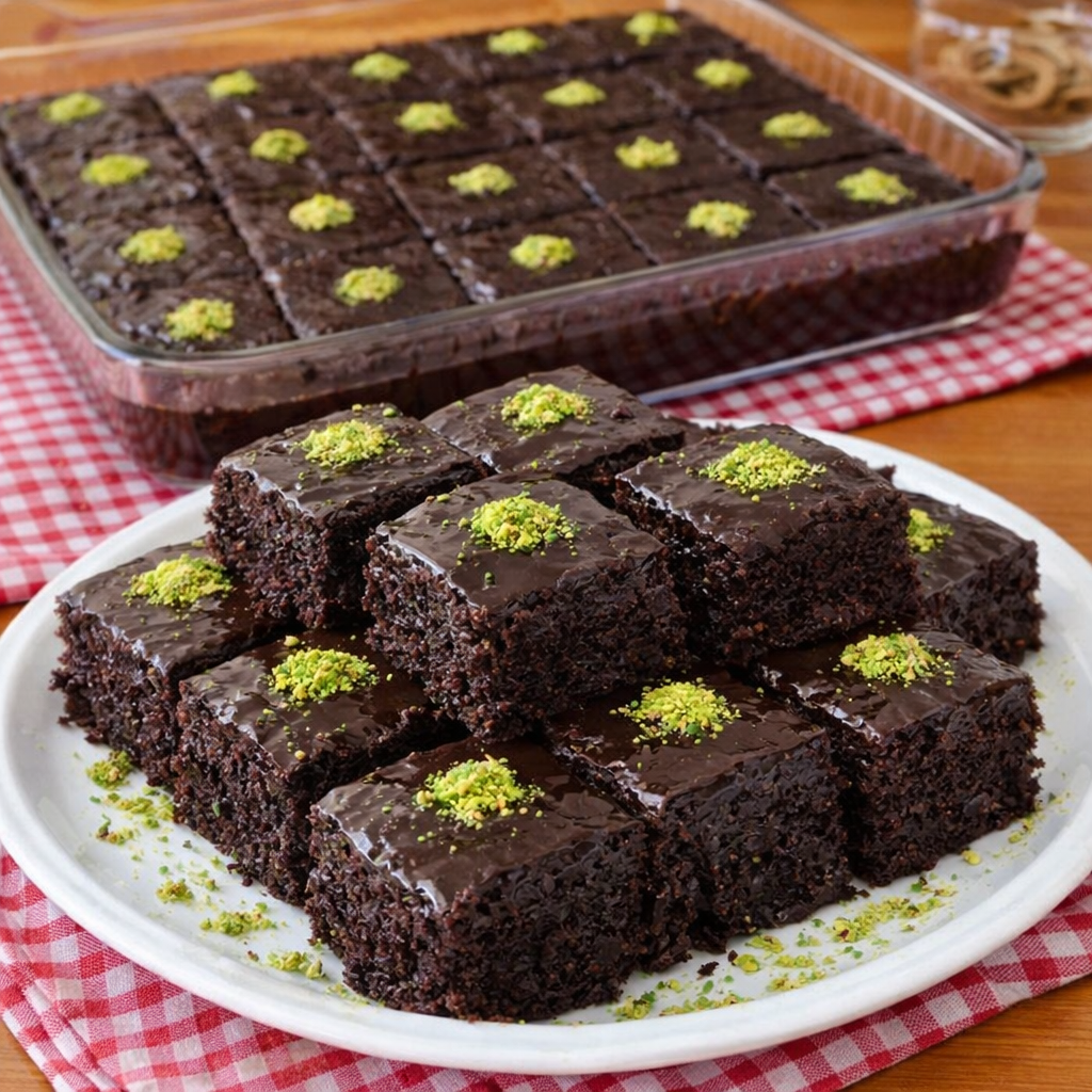 Borcam Tepside Brownie Tadında Muhteşem Islak Kek Tarifi