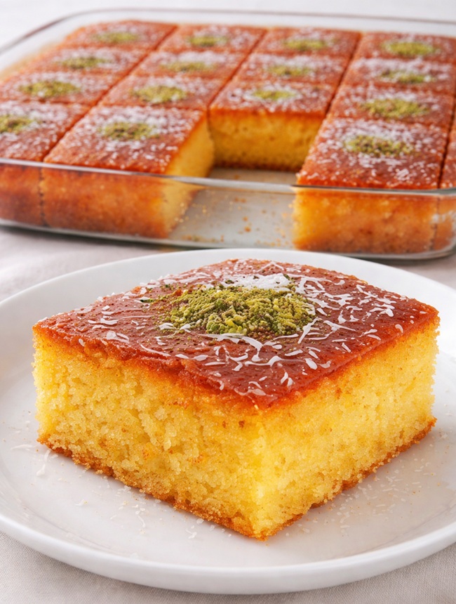 Şerbetli Revani Tarifi