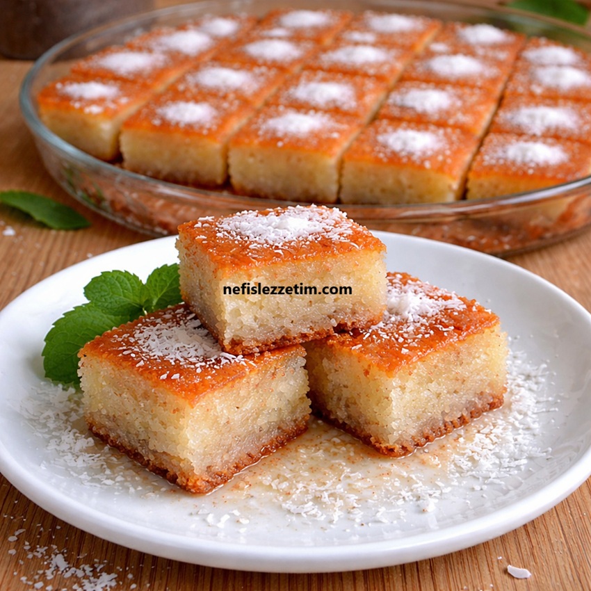 Şerbetli Revani Tatlısı Tarifi