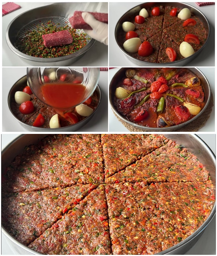 Hatay Tepsi Kebabı Tarifi (Orijinal Hatay Usulü)